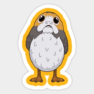 Space Chicken Sticker